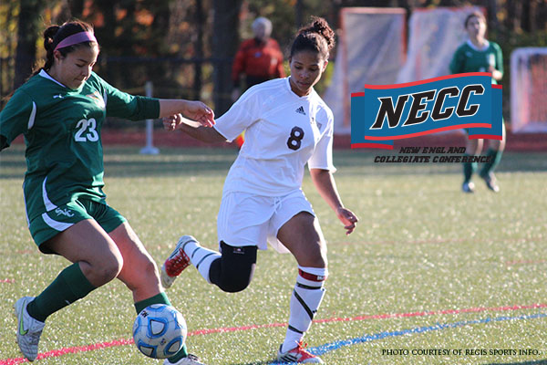 Women's Soccer Falls 2-1 at Regis in NECC First Round Match