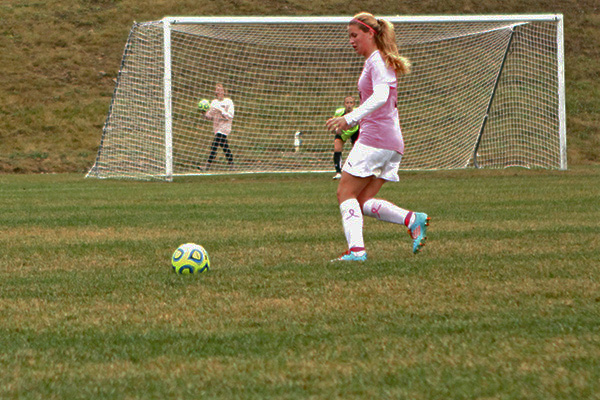 Women's Soccer Seals 2-0 Shutout of Bay Path, Controls Chance to Host NECC Playoff Game