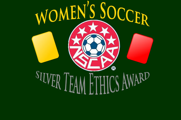 Women's Soccer Honored with NSCAA Silver Ethics Award