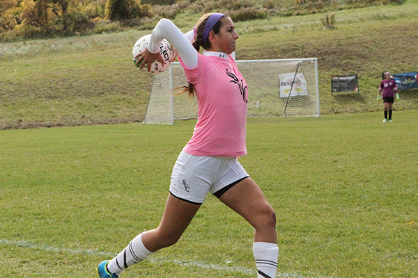 Women's Soccer Seals Team's Best-ever NECC Record with 3-0 Shutout at Bay Path