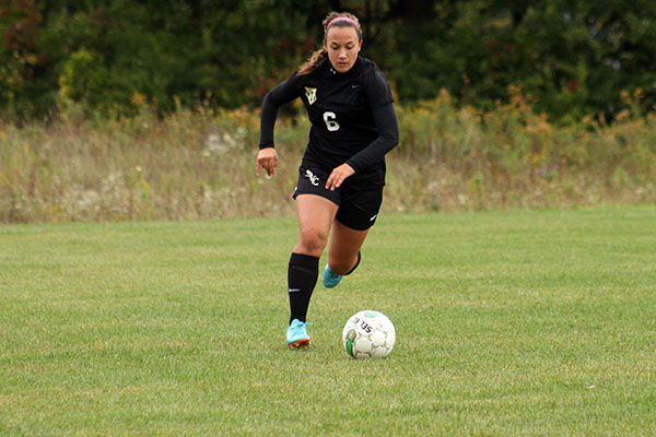 Women's Soccer Tops Wheelock 6-0 in NECC Action