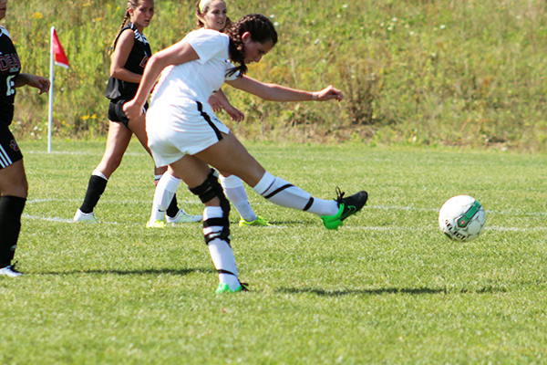 Women's Soccer Too Much for Dean as Mountaineers Ease to 7-1 Home-opening Win