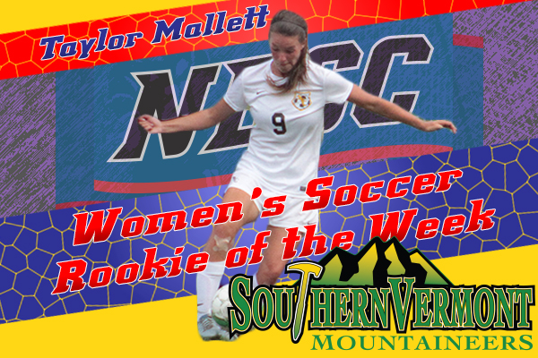 Mallett Named NECC Women's Soccer Rookie of the Week