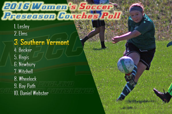 Southern Vermont Chosen Third in NECC Women’s Soccer Preseason Poll