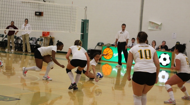 Photo for #3 Southern Vermont Women’s Volleyball Sweeps #6 Bay Path 3-0 in NECC Quarterfinal Play image 24