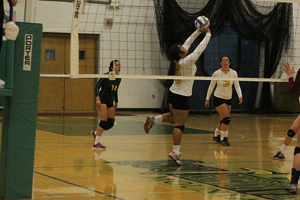Women's Volleyball's NECC Win Streak Snapped with 3-2 Loss to Newbury on Senior Night