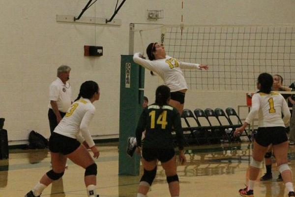 Women's Volleyball Continues Conference Success with 3-0 Win at Bay Path