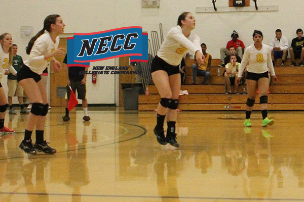 Women's Volleyball Falls 3-0 in NECC Postseason Play at Newbury