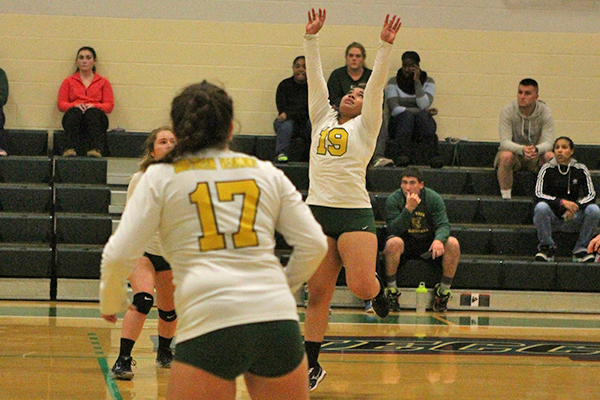 Women's Volleyball Clipped 3-1 by Daniel Webster, Gordon in Eagles' Tri-match