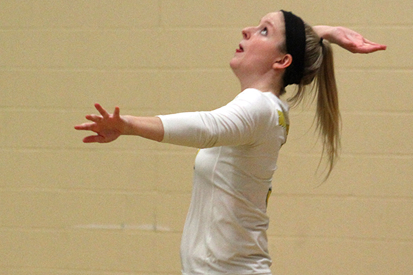 Women’s Volleyball Falls 3-0 in NECC Opener at Newbury
